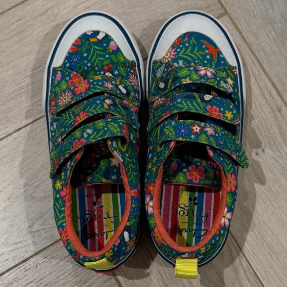 Brand New with Box: CLARKS x FRUGI Shoes Size 12.5 M /30 M kids